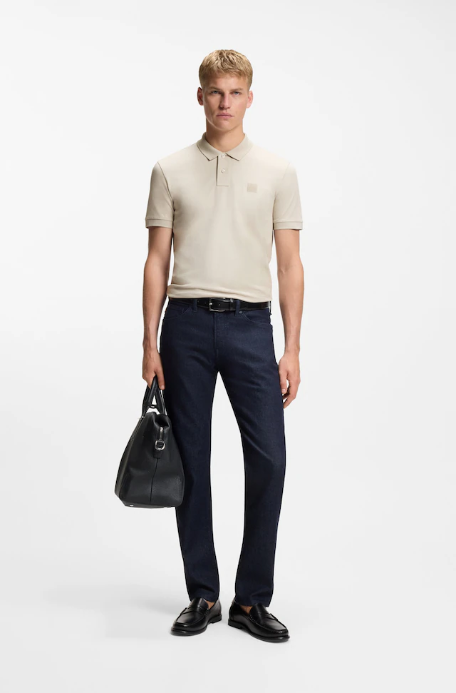 BOSS ORANGE Poloshirt »Passenger Regular Fit« Classic Stretch Pique Polo, pflegeleicht, Baumwolle mit Elasthan