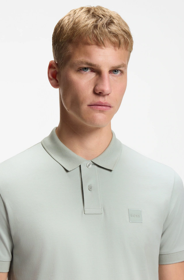 BOSS ORANGE Poloshirt »Passenger Regular Fit« Classic Stretch Pique Polo, pflegeleicht, Baumwolle mit Elasthan