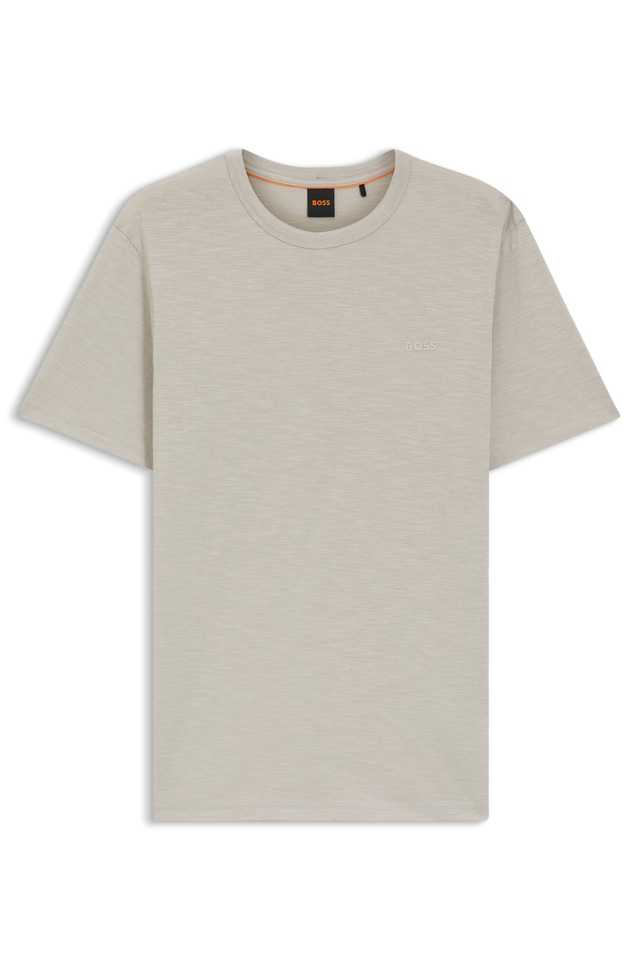 BOSS ORANGE T-Shirt »Tegood Regular Fit« 100% Baumwolle Logo on Chest Rundhals