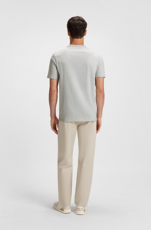 BOSS ORANGE T-Shirt »Tegood Regular Fit« 100% Baumwolle Logo on Chest Rundhals