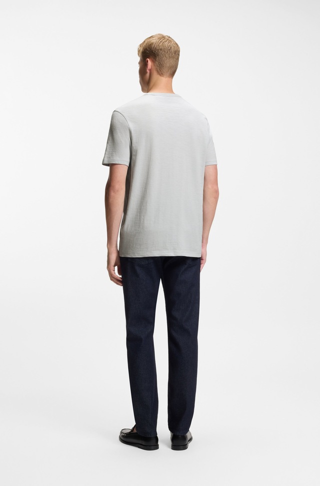 BOSS ORANGE T-Shirt »Tegood Regular Fit« 100% Baumwolle Logo on Chest Rundhals