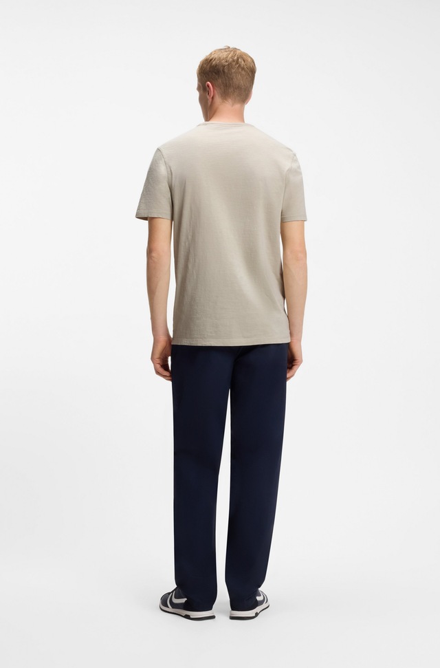 BOSS ORANGE T-Shirt »Tegood Regular Fit« 100% Baumwolle Logo on Chest Rundhals