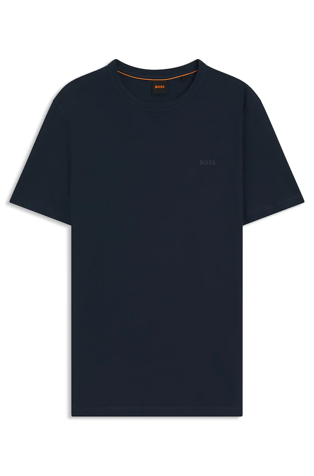 BOSS ORANGE T-Shirt »Tegood Regular Fit« 100% Baumwolle Logo on Chest Rundhals