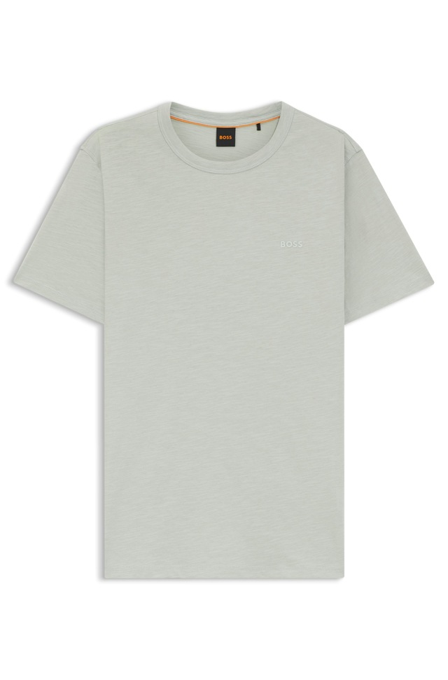 BOSS ORANGE T-Shirt »Tegood Regular Fit« 100% Baumwolle Logo on Chest Rundhals
