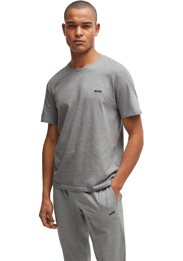 BOSS T-Shirt »Mix&Match T-Shirt R« mit BOSS Stickerei auf der Brust