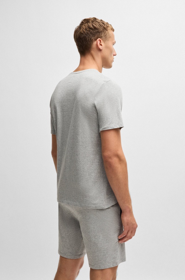 BOSS T-Shirt »Mix&Match T-Shirt R« mit BOSS Stickerei auf der Brust