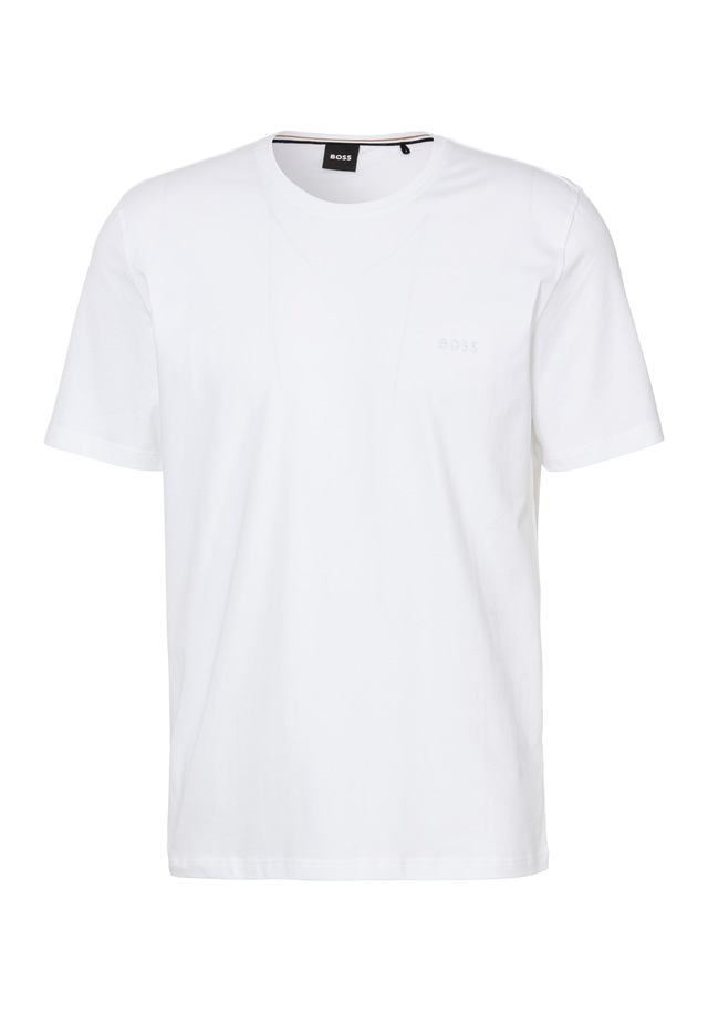 BOSS T-Shirt »Mix&Match T-Shirt R« mit BOSS Stickerei auf der Brust