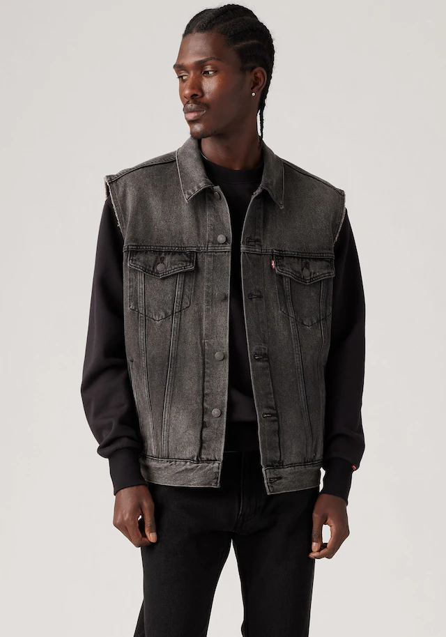 Levi's® Jeansweste »RELAXED TRUCKER VEST MED INDIGO - WORN IN«