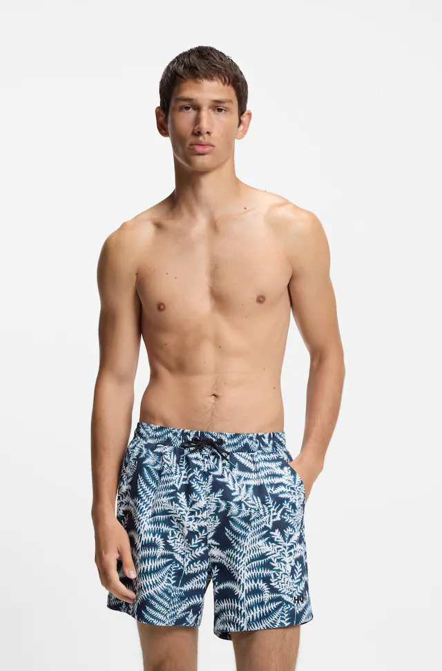 HUGO Underwear Badeshorts »CALALA« mit tropischen Muster