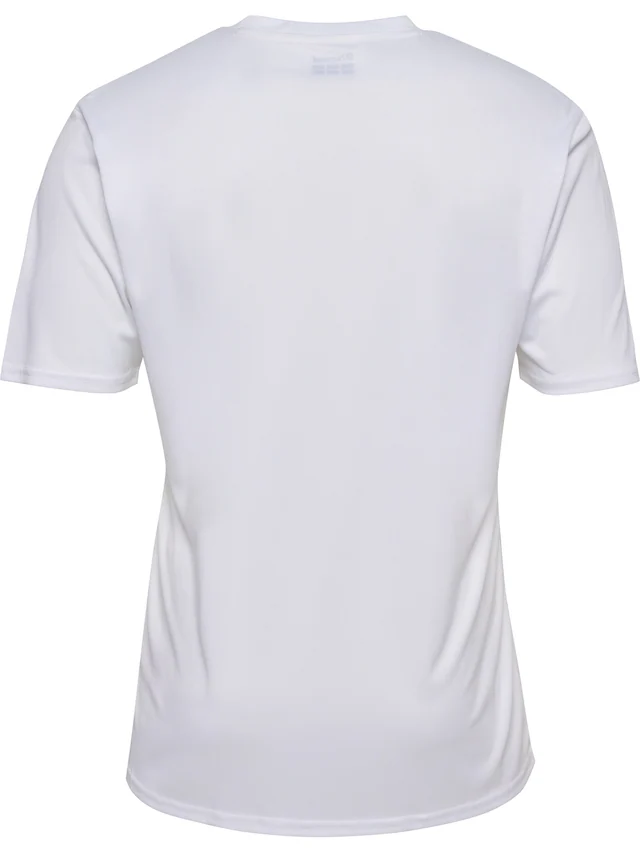hummel Trainingsshirt »HMLESSENTIAL JERSEY S/S« Kurzarm-Design, mit Rundhalsausschnitt, in Trikot-Qualität