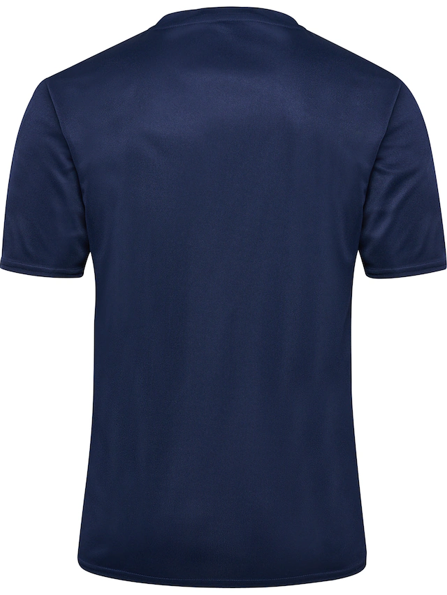 hummel Trainingsshirt »HMLESSENTIAL JERSEY S/S« Kurzarm-Design, mit Rundhalsausschnitt, in Trikot-Qualität
