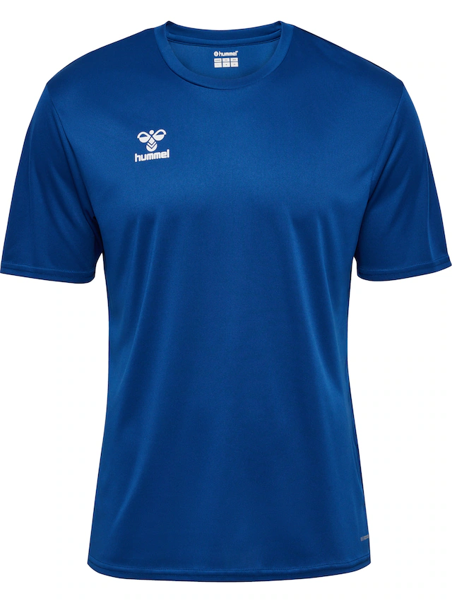 hummel Trainingsshirt »HMLESSENTIAL JERSEY S/S« Kurzarm-Design, mit Rundhalsausschnitt, in Trikot-Qualität