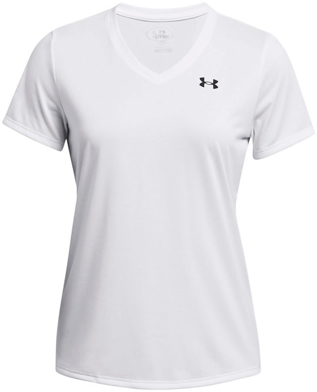 Under Armour® Trainingsshirt »TECH SSV- SOLID« mit V-Ausschnitt, schnell trocknend, atmungsaktiv, normale Schnittform