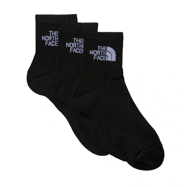 The North Face Sportsocken »Packung« Packung, 3 Stk. tlg. 3er-Pack, mit Logostickerei, aus Polyester, Polyamid und Elasthan