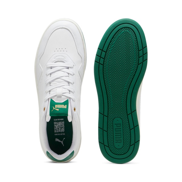 PUMA Sneaker »COURT CLASSIC« für sportliche Einsätze, mit Gummi-Laufsohle, mit Schnürverschluss