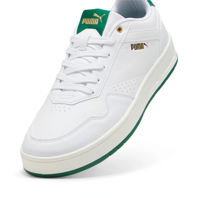 PUMA Sneaker »COURT CLASSIC« für sportliche Einsätze, mit Gummi-Laufsohle, mit Schnürverschluss