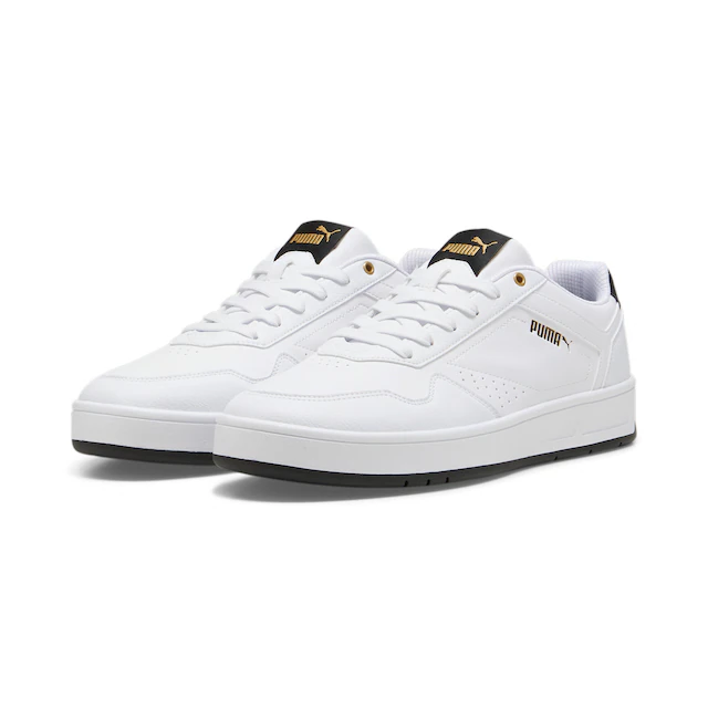 PUMA Sneaker »COURT CLASSIC« für sportliche Einsätze, mit Gummi-Laufsohle, mit Schnürverschluss