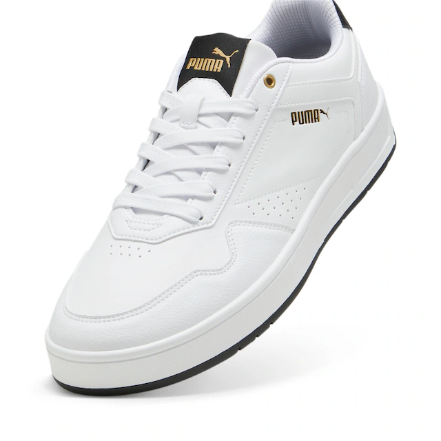 PUMA Sneaker »COURT CLASSIC« für sportliche Einsätze, mit Gummi-Laufsohle, mit Schnürverschluss