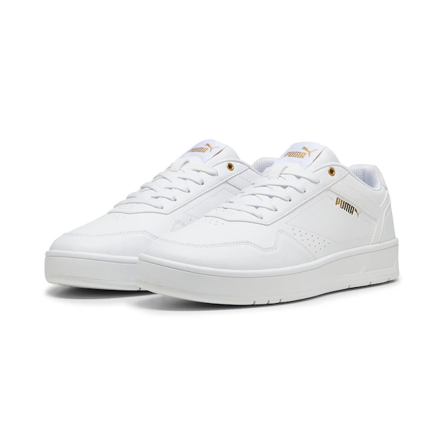 PUMA Sneaker »COURT CLASSIC« für sportliche Einsätze, mit Gummi-Laufsohle, mit Schnürverschluss