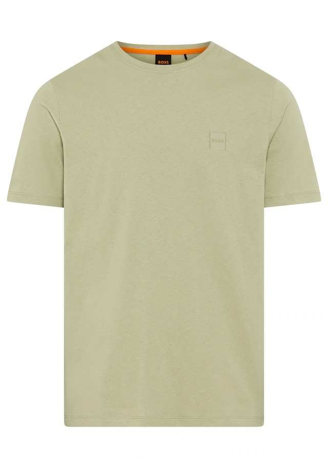 BOSS ORANGE T-Shirt »Tales Regular Fit« 100% Baumwolle BOSS Logo Patch Rundhals
