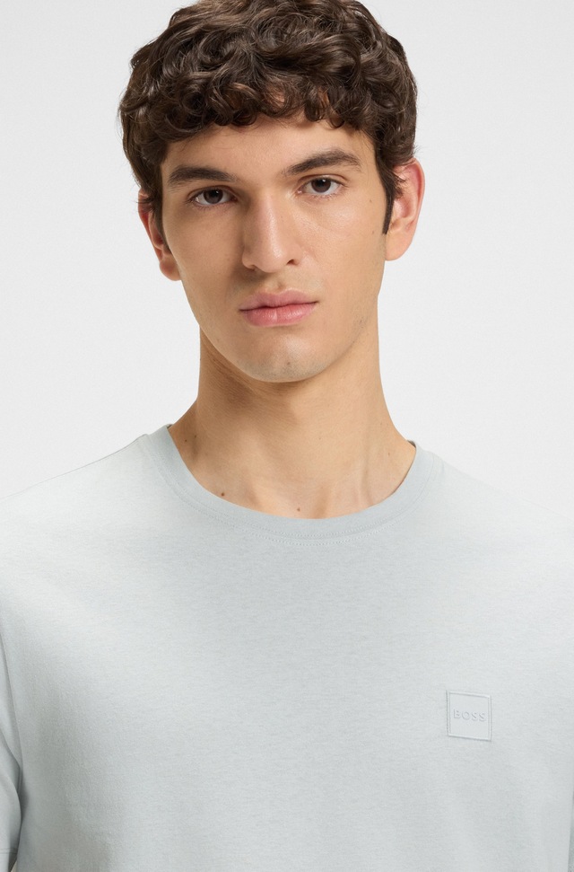 BOSS ORANGE T-Shirt »Tales Regular Fit« 100% Baumwolle BOSS Logo Patch Rundhals