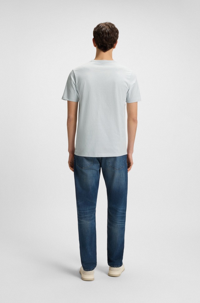 BOSS ORANGE T-Shirt »Tales Regular Fit« 100% Baumwolle BOSS Logo Patch Rundhals