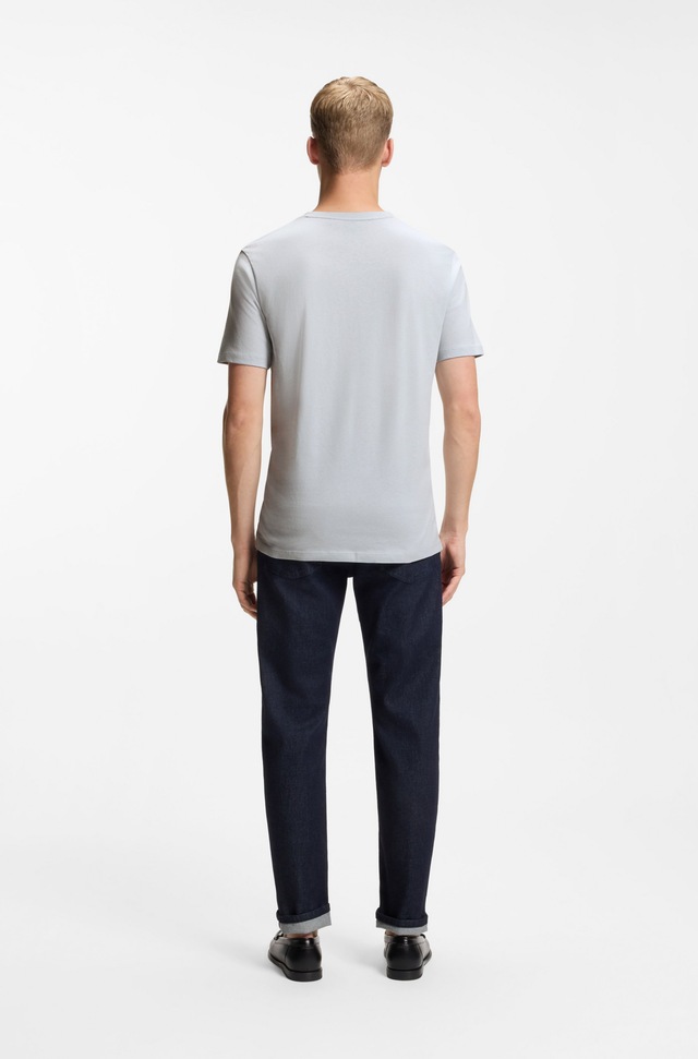 BOSS ORANGE T-Shirt »Tales Regular Fit« 100% Baumwolle BOSS Logo Patch Rundhals