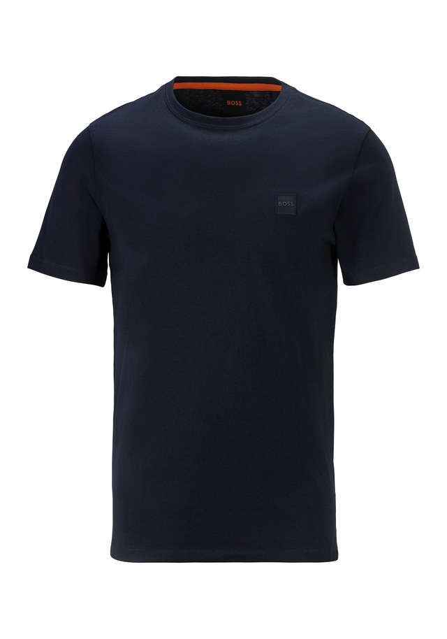 BOSS ORANGE T-Shirt »Tales Regular Fit« 100% Baumwolle BOSS Logo Patch Rundhals