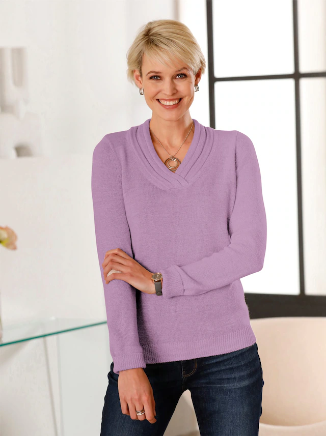 Classic Basics V-Ausschnitt-Pullover »Pullover«
