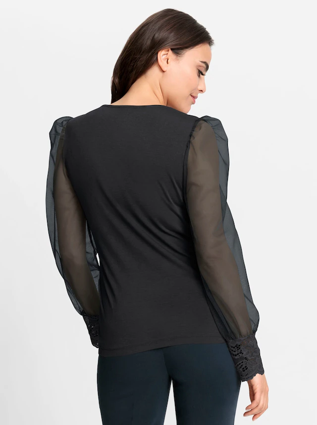 heine Spitzenshirt »Spitzen-Shirt« 1 Stk.