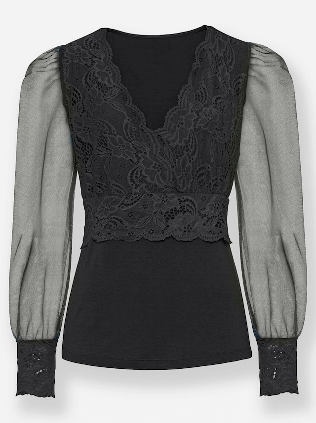 heine Spitzenshirt »Spitzen-Shirt« 1 Stk.