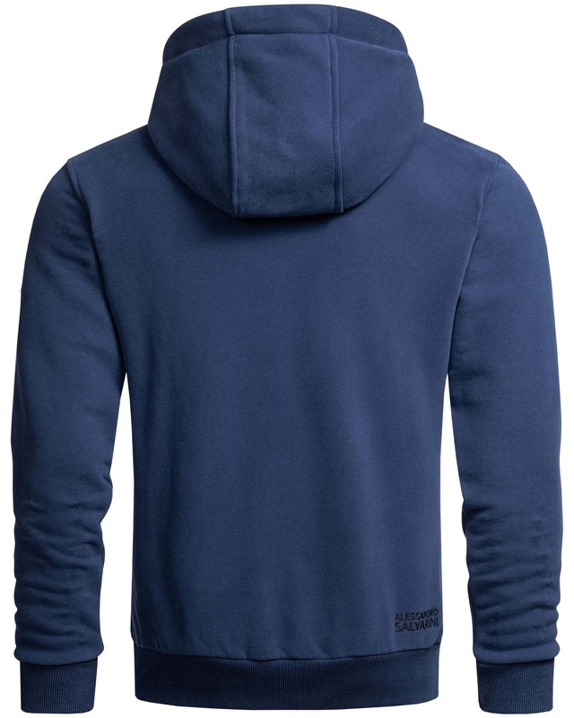 Alessandro Salvarini Sweatjacke »ASVinzent« warmer Hoodie