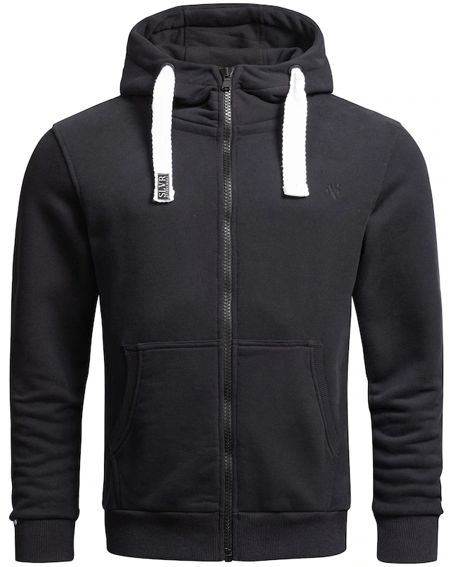 Alessandro Salvarini Sweatjacke »ASVinzent« warmer Hoodie