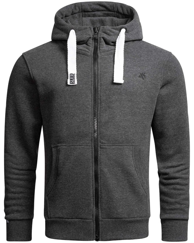 Alessandro Salvarini Sweatjacke »ASVinzent« warmer Hoodie