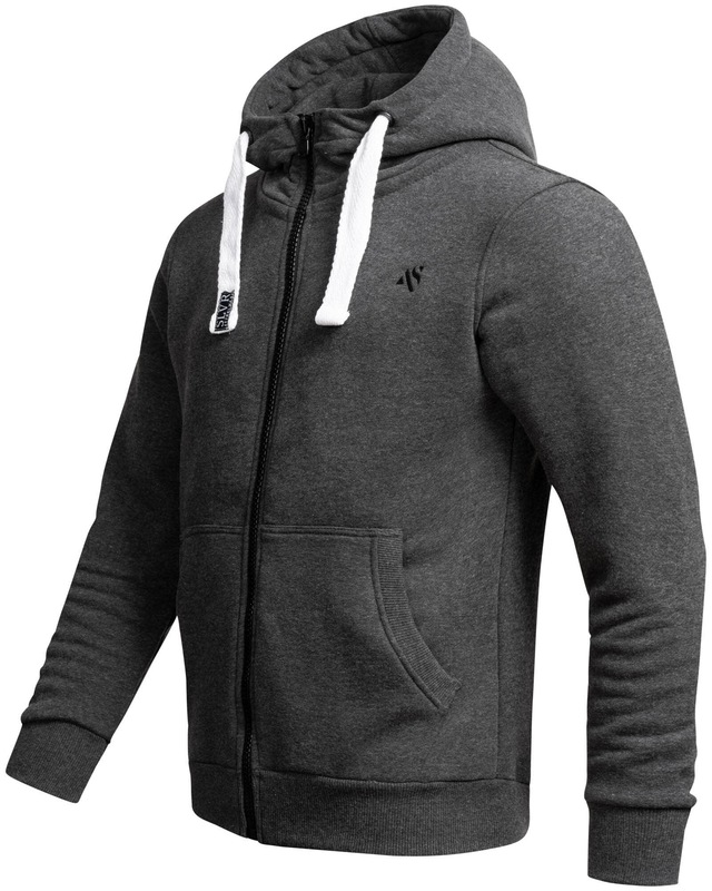 Alessandro Salvarini Sweatjacke »ASVinzent« warmer Hoodie