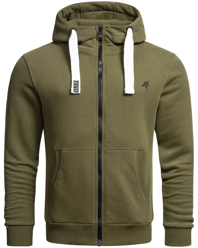 Alessandro Salvarini Sweatjacke »ASVinzent« warmer Hoodie