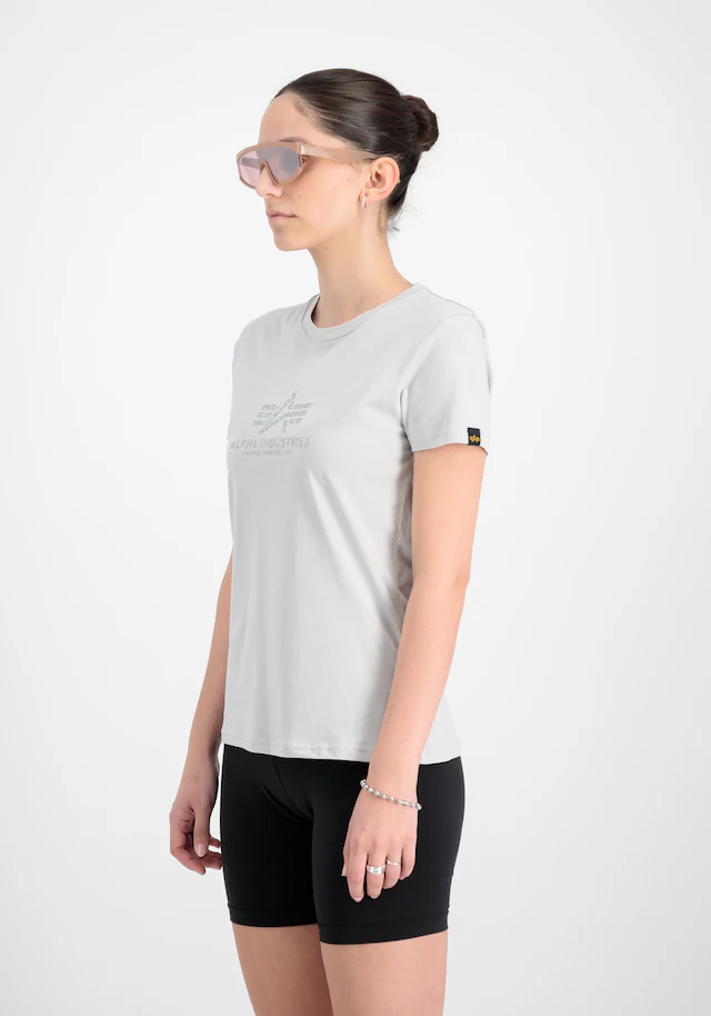 Alpha Industries T-Shirt »New Basic T-Shirt BL Glitter W«