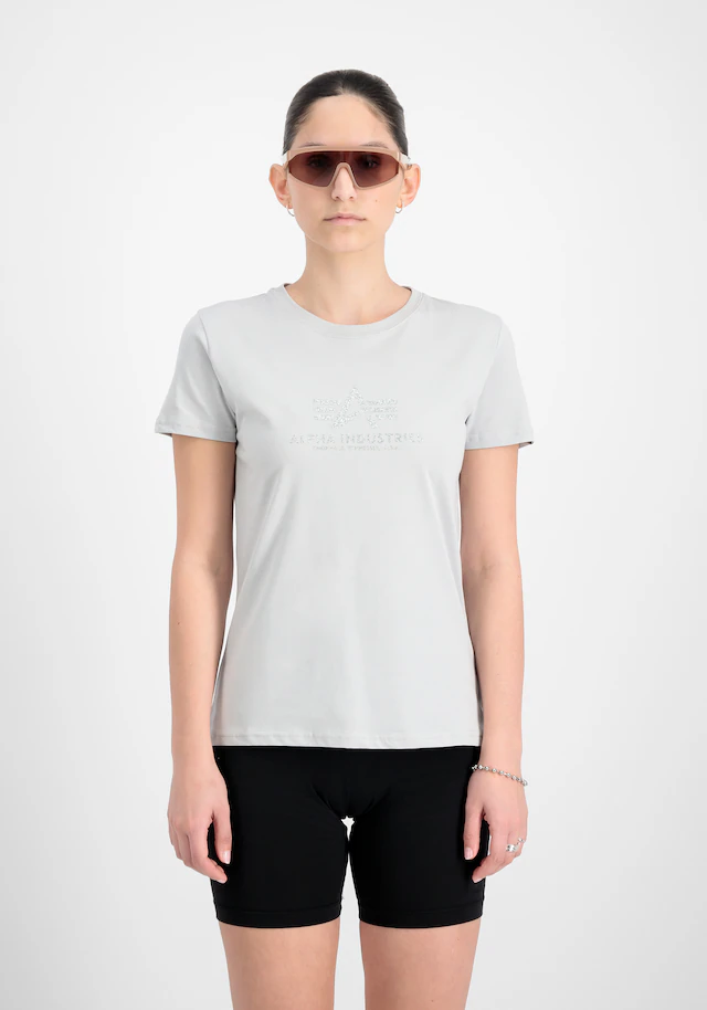 Alpha Industries T-Shirt »New Basic T-Shirt BL Glitter W«
