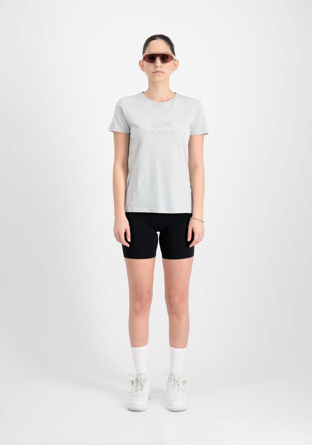 Alpha Industries T-Shirt »New Basic T-Shirt BL Glitter W«