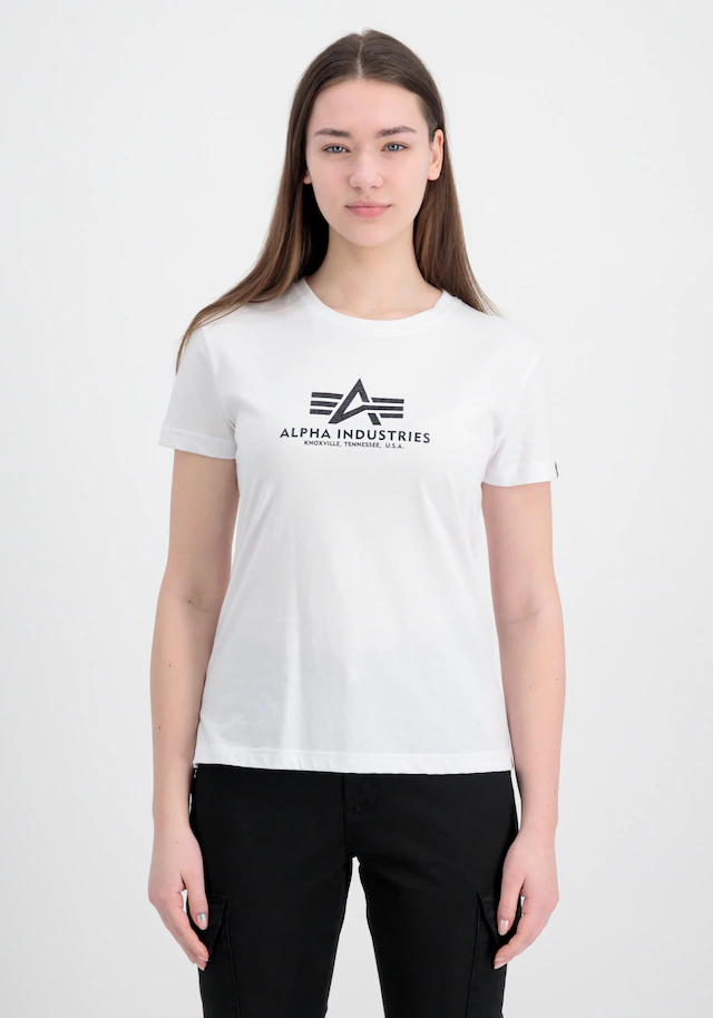 Alpha Industries T-Shirt »New Basic T-Shirt BL Glitter W«