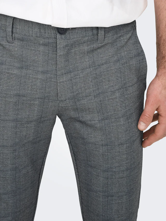 ONLY & SONS Chinohose »ONSMARK SLIM CHECK 020919 PANT NOOS«