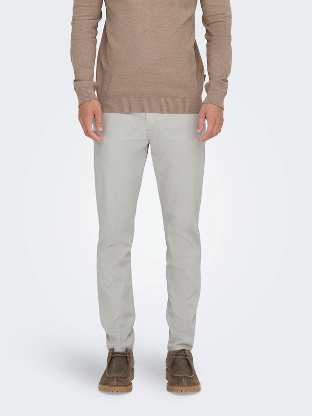 ONLY & SONS »ONSMARK PETE SLIM DOBBY 0058 PANT NOOS«
