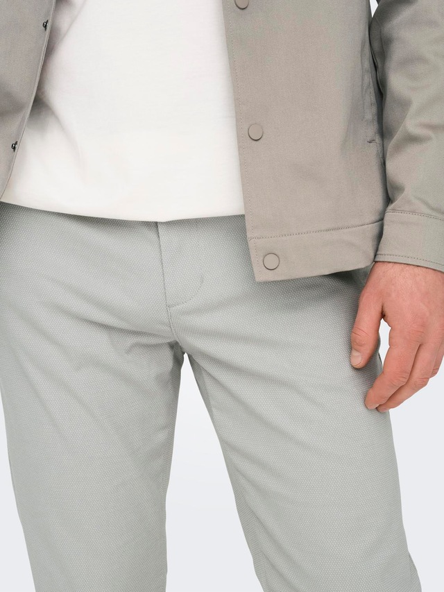 ONLY & SONS »ONSMARK PETE SLIM DOBBY 0058 PANT NOOS«