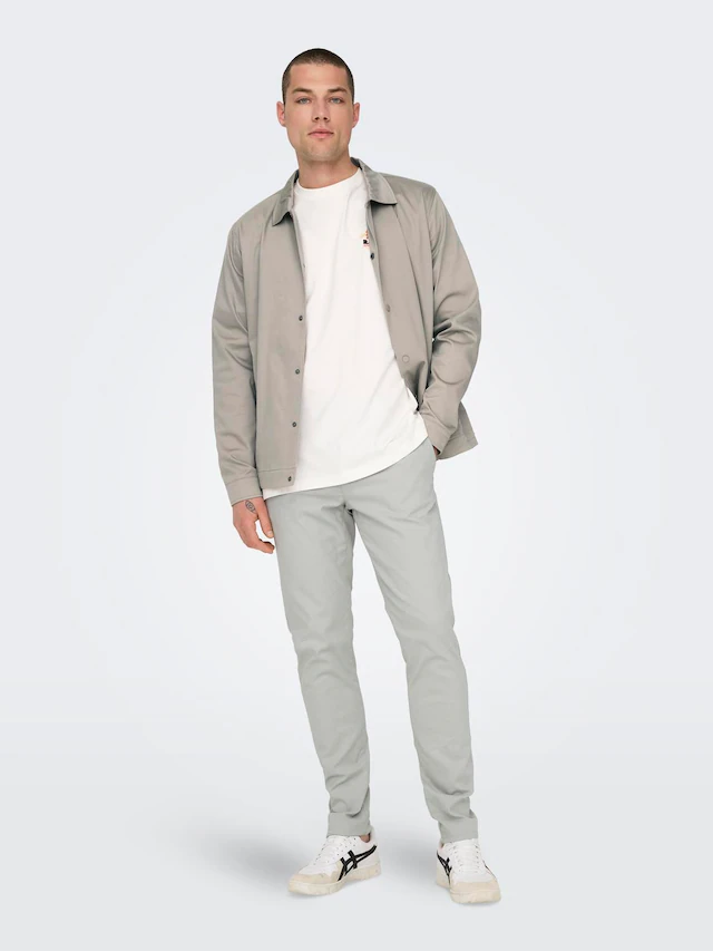 ONLY & SONS »ONSMARK PETE SLIM DOBBY 0058 PANT NOOS«