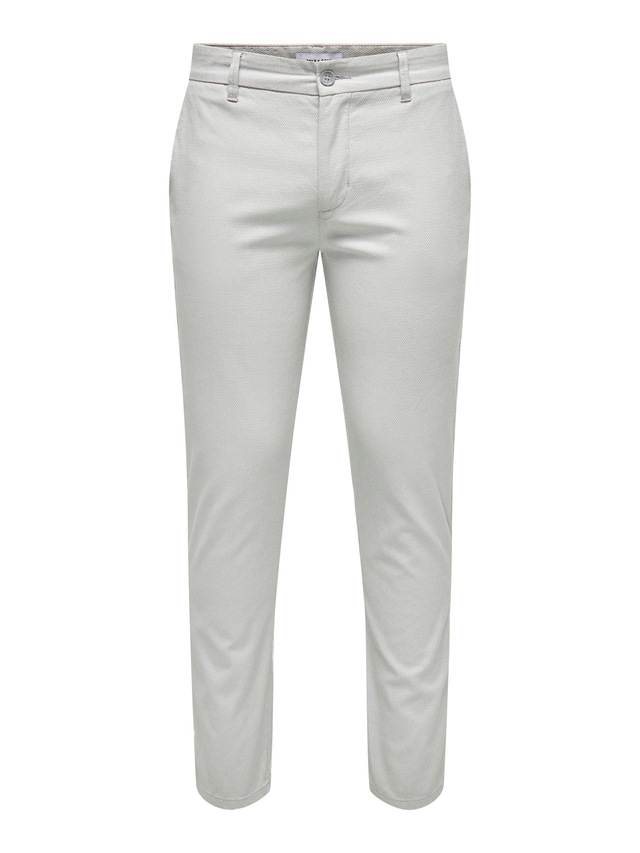 ONLY & SONS »ONSMARK PETE SLIM DOBBY 0058 PANT NOOS«
