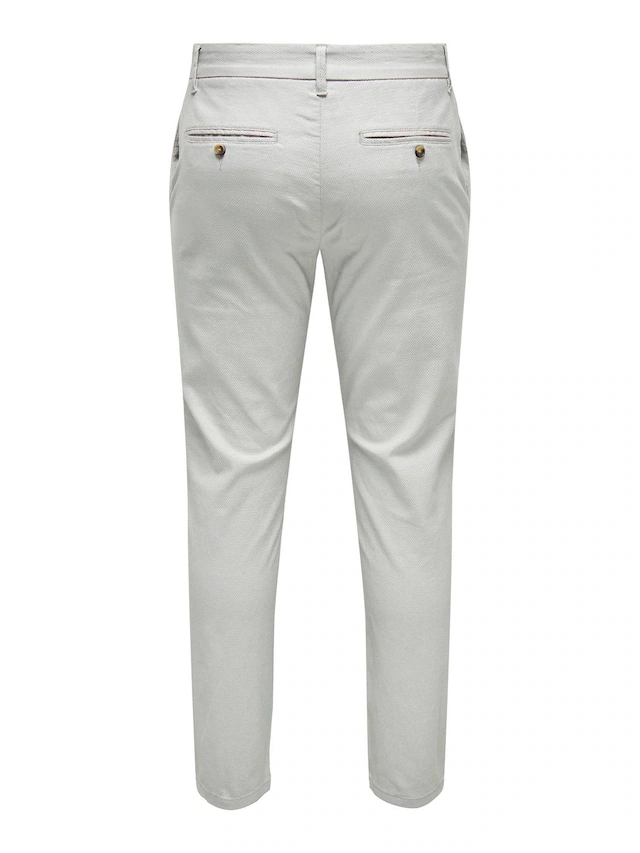ONLY & SONS »ONSMARK PETE SLIM DOBBY 0058 PANT NOOS«