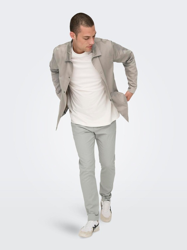 ONLY & SONS »ONSMARK PETE SLIM DOBBY 0058 PANT NOOS«