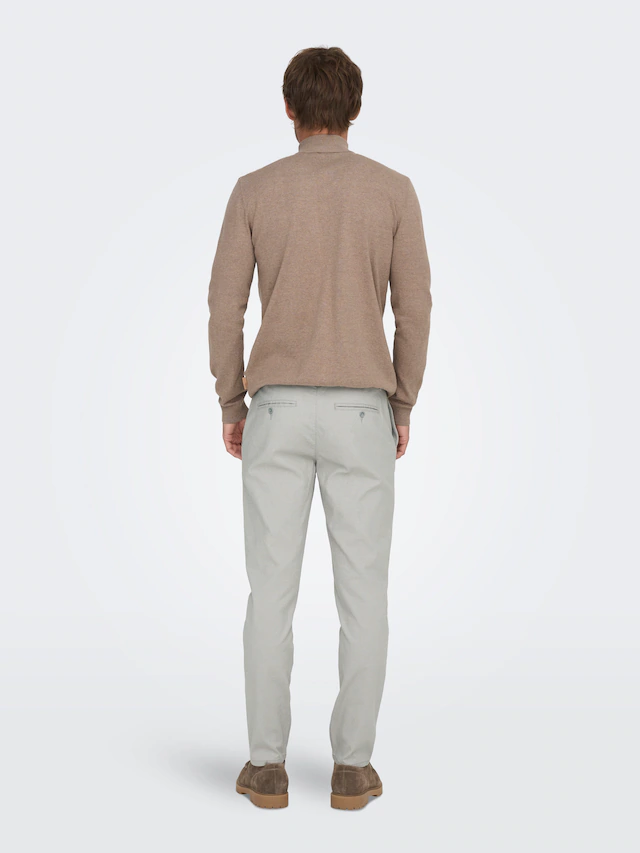 ONLY & SONS »ONSMARK PETE SLIM DOBBY 0058 PANT NOOS«