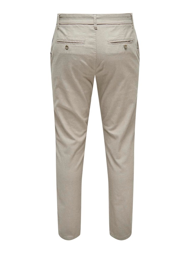 ONLY & SONS »ONSMARK PETE SLIM DOBBY 0058 PANT NOOS«
