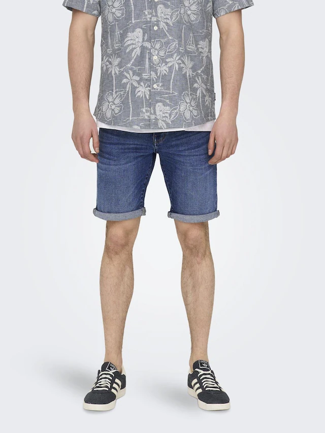 ONLY & SONS Shorts »ONSPLY MBD 8772 TAI DNM SHORTS NOOS«